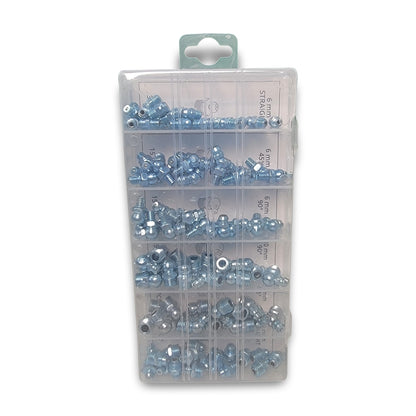 110pc Grease fitting kit