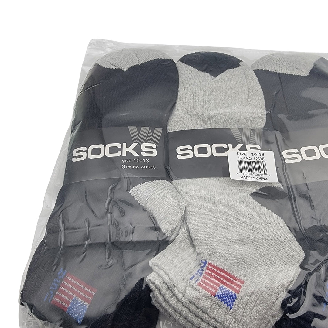 12 pairs of socks bag