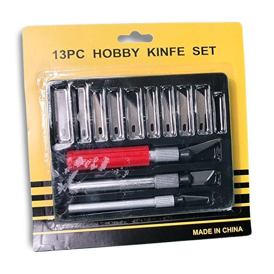 13pc hobby knife set