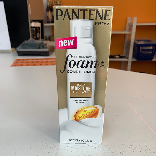 New Pantene Pro-V Foam Conditioner