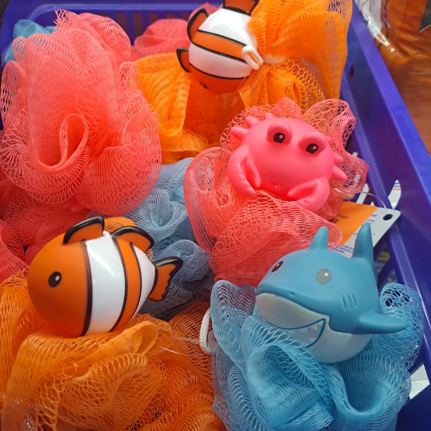 Kid's Animal Bath Sponges