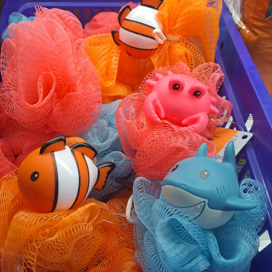 Kid's Animal Bath Sponges