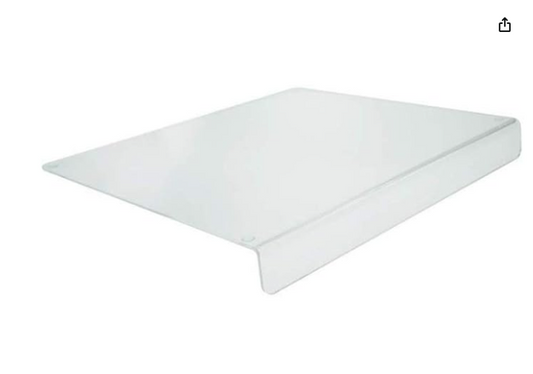 Acrylic cutting board for kitchen non slip