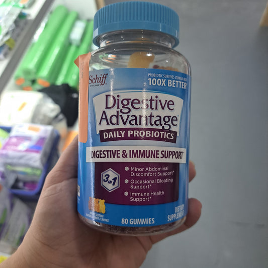 Digestive advantage daily probiotic.