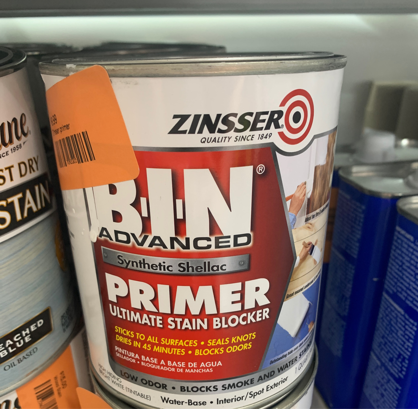 Zinsser primer ultimate stain blocker