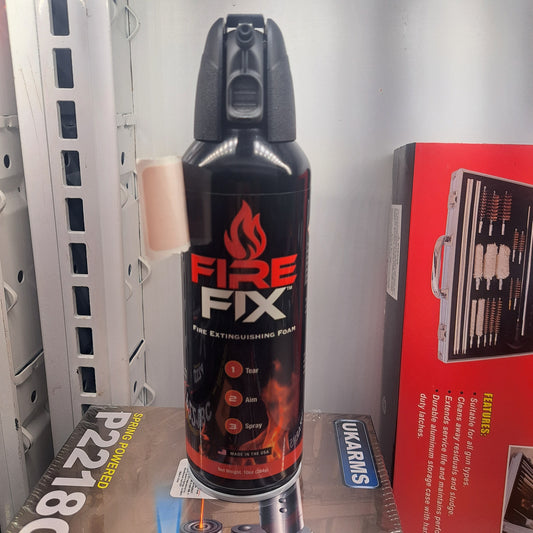 Fire fix extinguishing