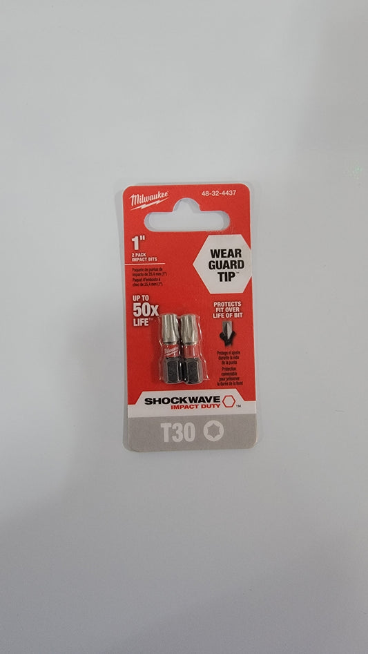 milw 1" 2 pack bit