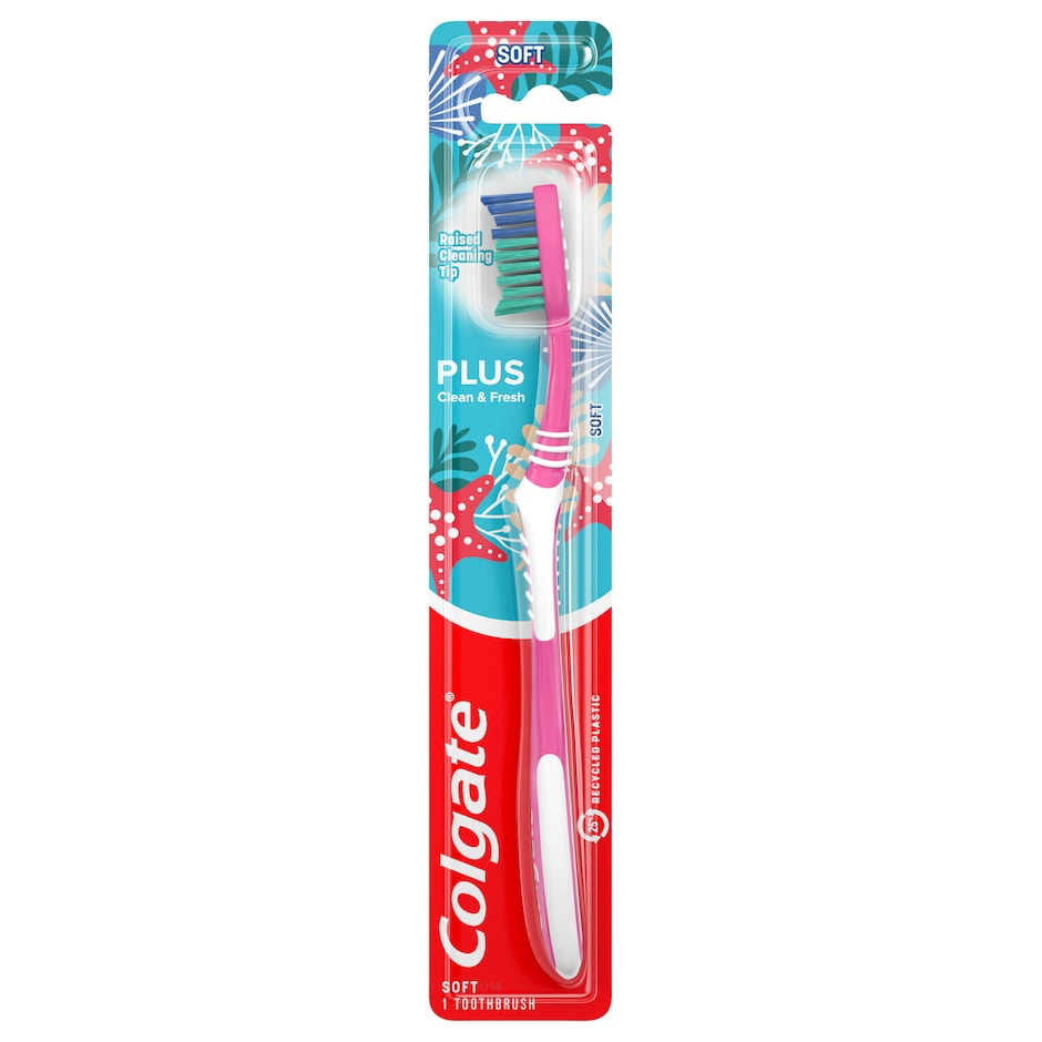 Colgate Plus Soft Bristle Toothbrush