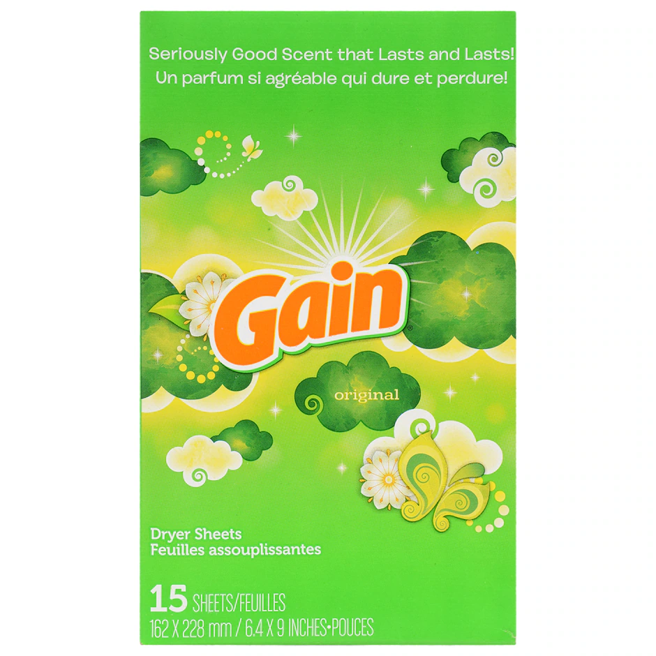 Gain Fabric Softener Dryer Sheets