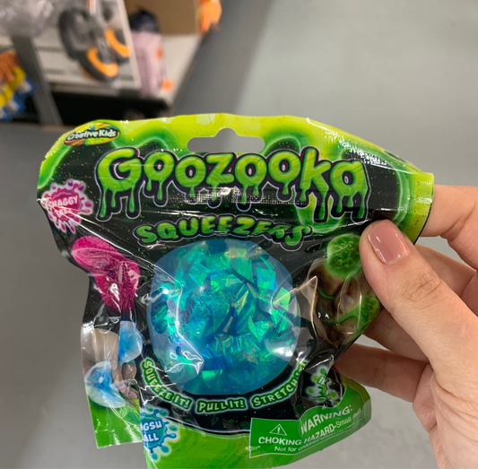 Goozooka squeezers blue color