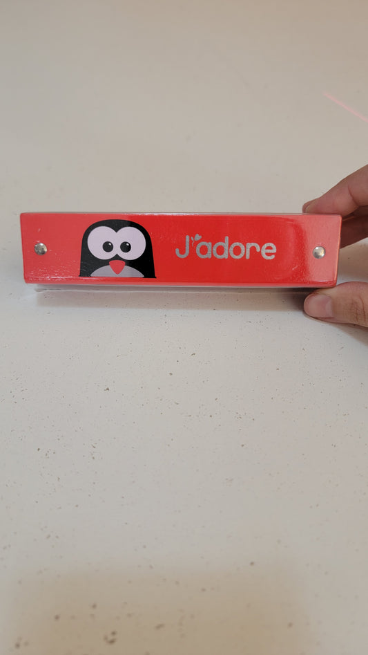 J' adore wooden harmonica