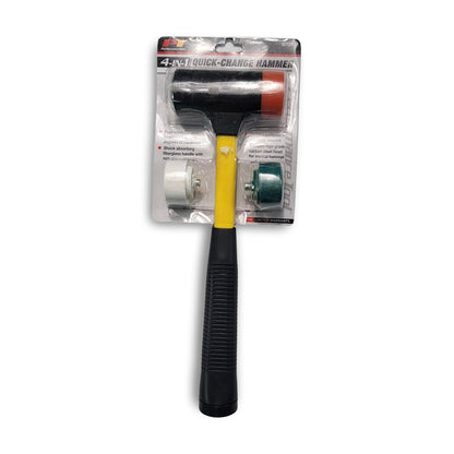 Performance Tool 4-In-1 Quick Change Hammer