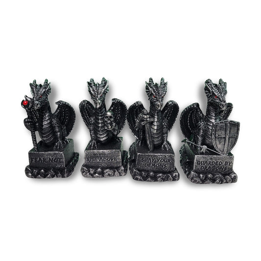 Dragons medieval motivation 4pc set