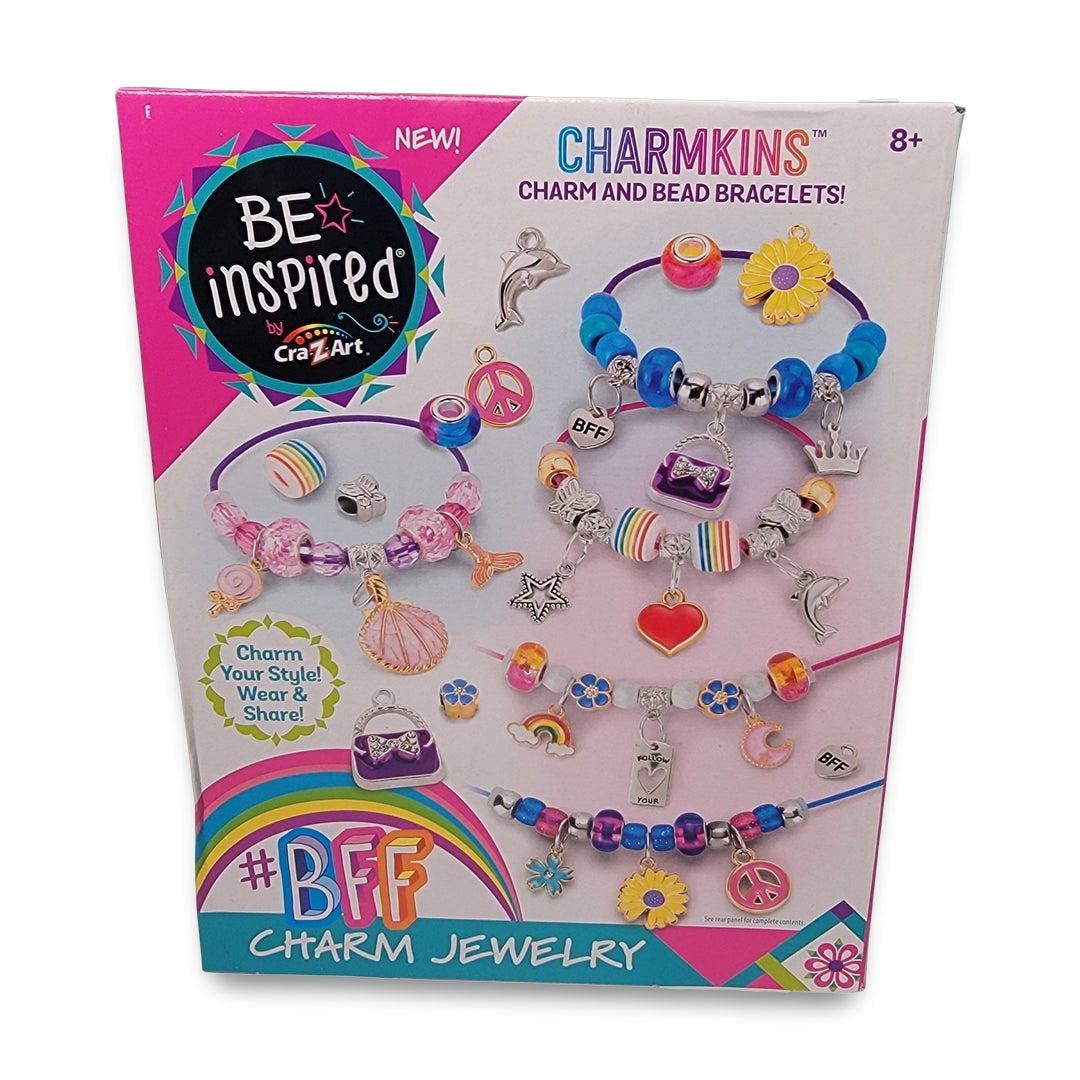 Charmkins Charm Jewelry Cra-Z-Art Be Inspired Bead Kits