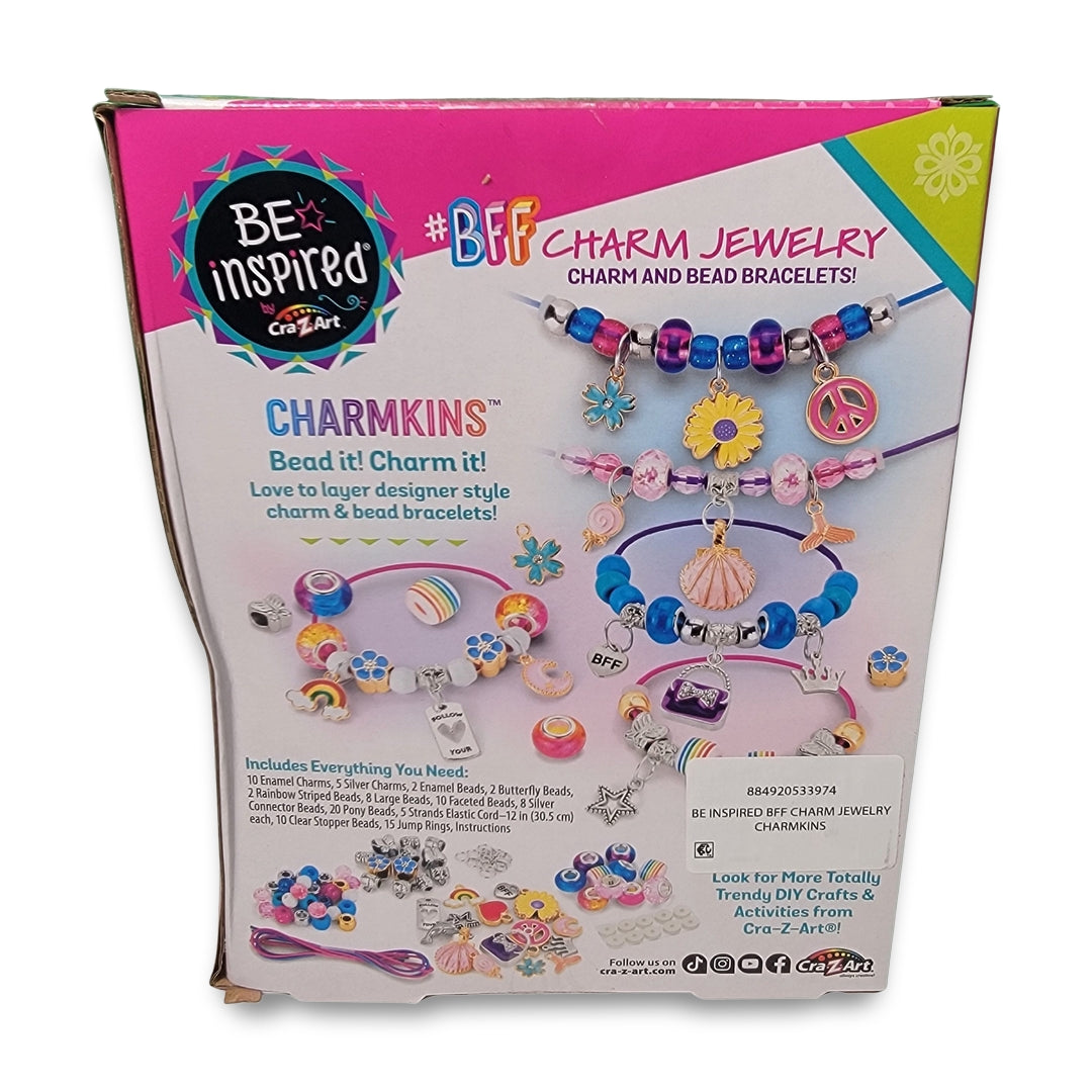 Charmkins Charm Jewelry Cra-Z-Art Be Inspired Bead Kits