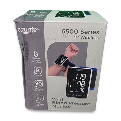 Equate 6500 Series Wrist Blood Pressure Monitor