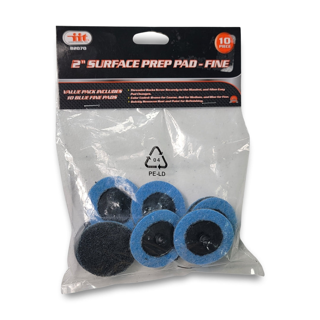 2" Surface Prep Pads 10 pack - fine