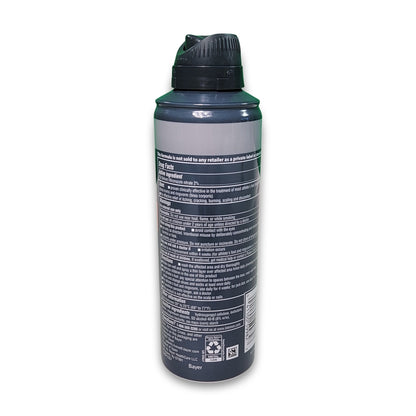 A canister of Lotrim spray powder featuring detailed instructions and a list of ingredients on the back label.