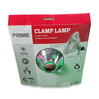 Prime Reflector Clamp Lamp