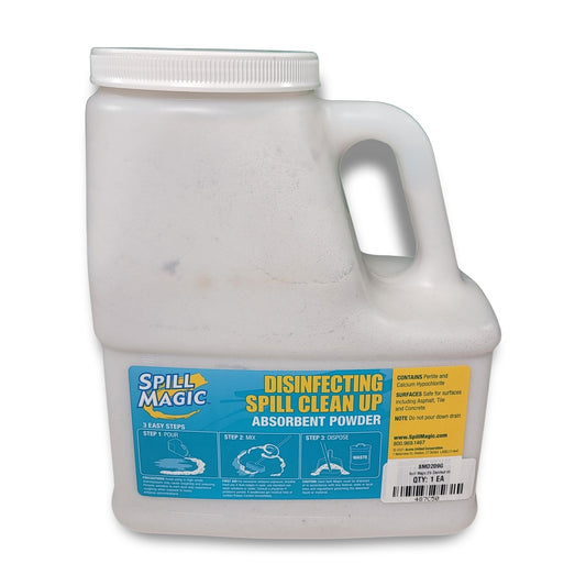 Spill Magic 2 Lb. Disinfecting Spill Clean Up Absorbent Powder