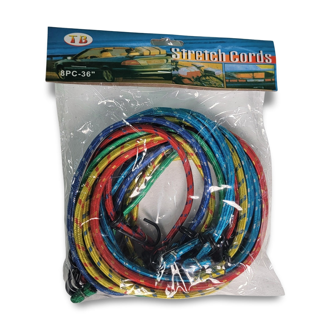 8pc 36" Stretch Cords