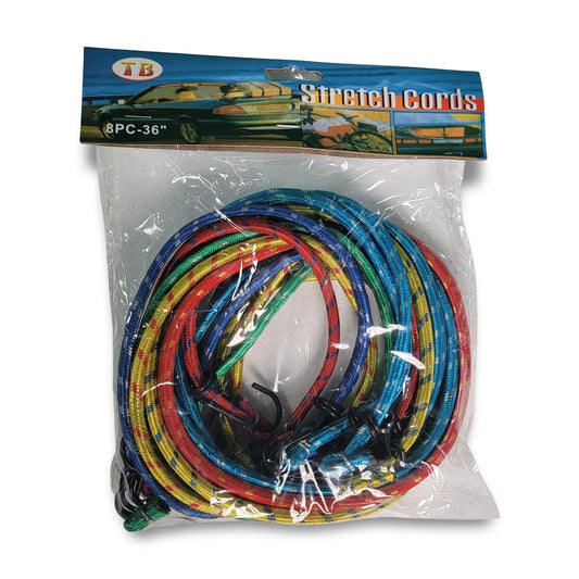 8pc 36" Stretch Cords