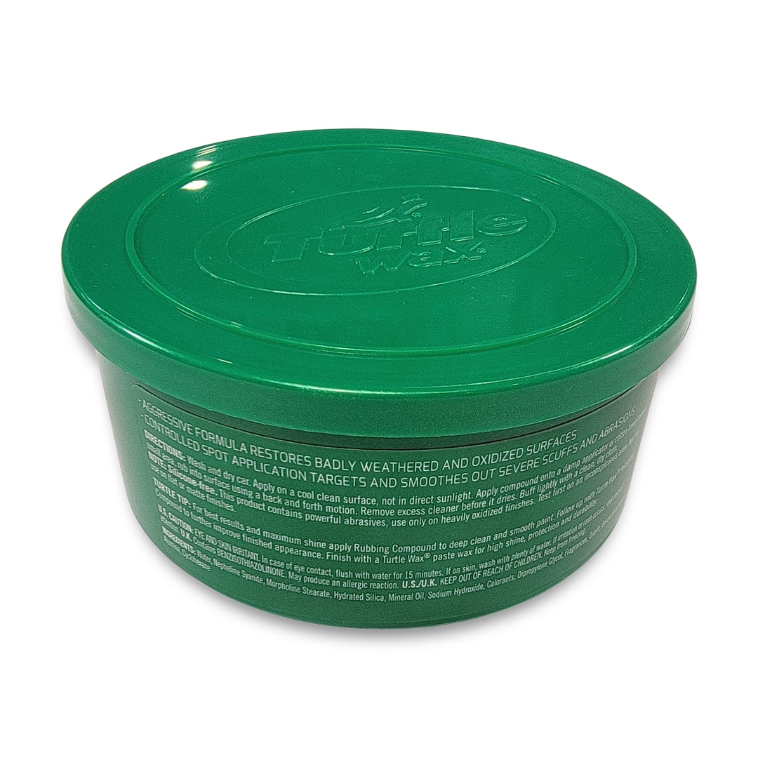 10.5oz Tubs Turtle Wax Heavy Duty Rubbing Compound