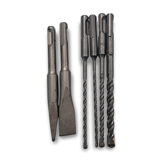 6pcs hammer drill bit