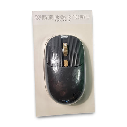 Retro Style Wireless Mouse