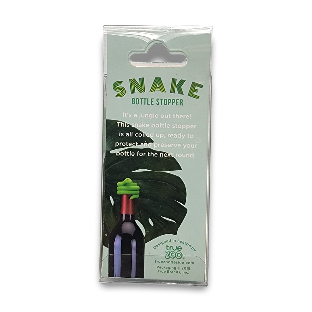 Snake bottle stopper