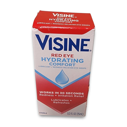 Visine red eye hydrating